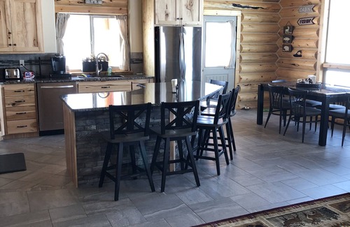 Island Park Cabin | Log Cabin near West Yellowstone! Hot Tub, Single Level!