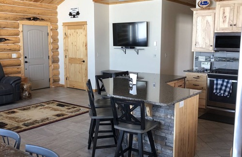 Island Park Cabin | Log Cabin near West Yellowstone! Hot Tub, Single Level!