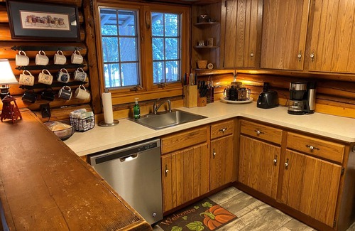 Gaylord Cabin | Log Cabin-Very Private-Over 300-Feet Waterfront