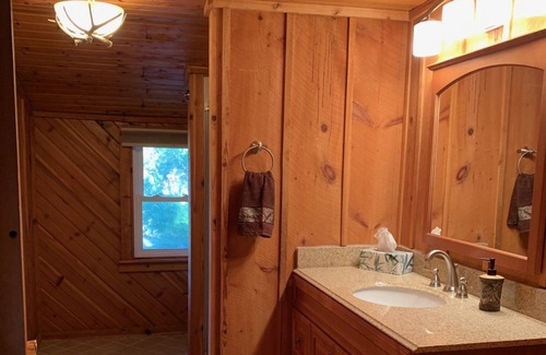 Necedah House | Log Home Retreat - Completely Remodeled