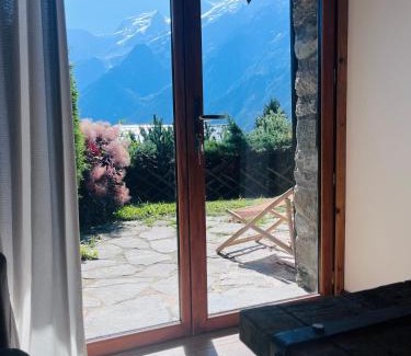 Les Houches Apartment | Logement avec jardin et vue panoramique MontBlanc