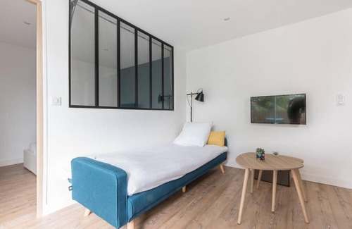 Saint-Nazaire Apartment | Logement confort moderne au pied du Front de Mer
