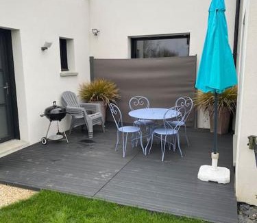Locquirec House | Logement entier tout confort dans maison neuve
