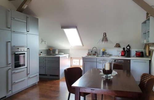 Rheinsberg Apartment | LoggiaHaus am Schloss, 5 Ferienwohnungen, teils mit Schloss- und Seeblick