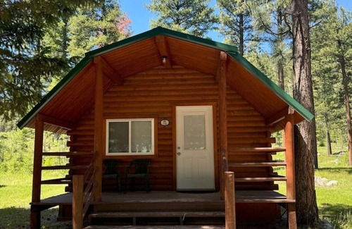Grantsdale Cabin | Lost Horse Lodge – Double Queen Cabin #14