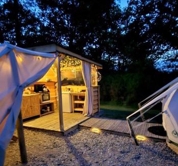Madranges Other | Lotus Belle Tipi at Le Ranch Camping et Glamping