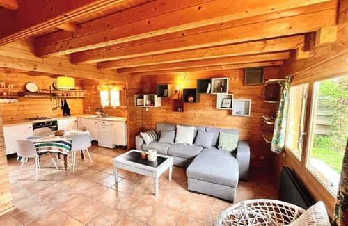 Gujan-Mestras Ski Chalet | Loue Maison en Bois en 2ème Ligne sur le Bassin Darcachon - 4/5 Couchages