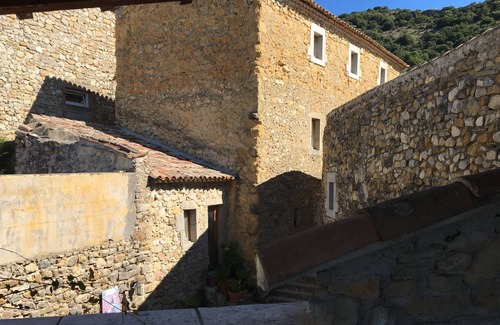 Saint-Sauveur-de-Cruzieres Apartment | Lovely stone cottages with large pool near the Gorges De L’Ardeche.
