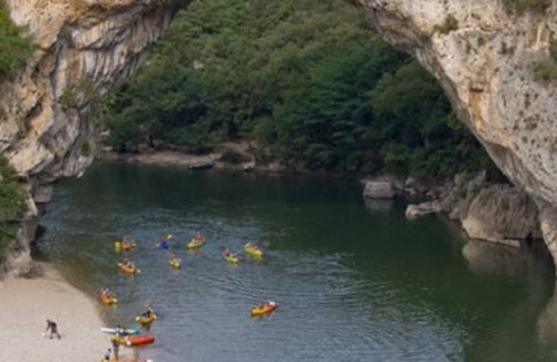 Saint-Sauveur-de-Cruzieres Apartment | Lovely stone cottages with large pool near the Gorges De L’Ardeche.