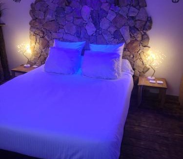 Cuges-les-Pins Hotel | LOVE Room Danslesbois avec spa