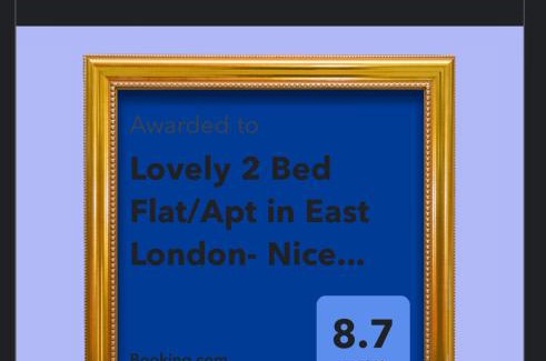 River Apartment | Lovely 2 Bed Flat/Apt in East London- Nice Estate.