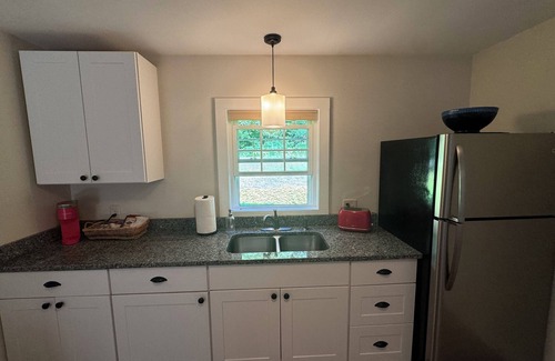 Rowe House | Lovely 2-bedroom house private 2ac setting. Hiking, swimming, kayaking, skiing.