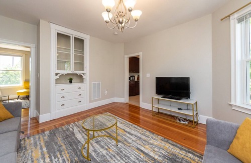 Malden Apartment | Lovely 3-bedroom near Boston with WFH setup