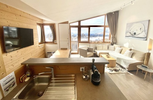 Avoriaz Apartment | Lovely 3 room with exceptional view in the heart of Avoriaz (ski-in/ski out!)