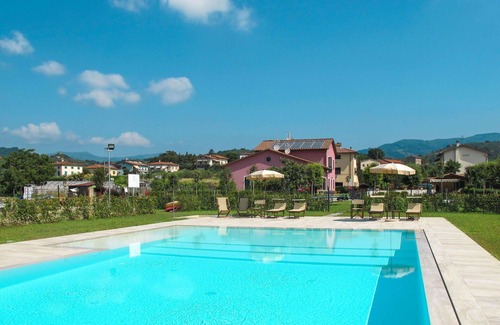 San Michele di Moriano Villa | Lovely apartment in villa for 5 guests with pool, WIFI, A/C, TV, terrace and parking