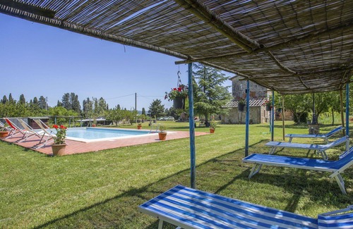 Monteriggioni Villa | Lovely apartment in villa with WIFI, pool, TV, patio, pets allowed and panoramic view