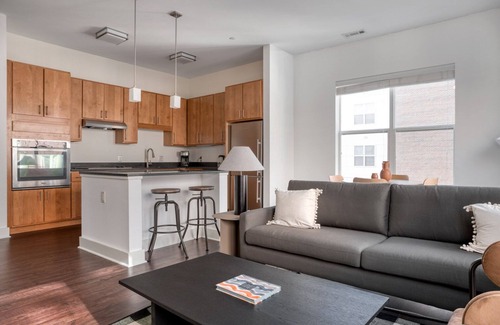 Cambridge Apartment | Lovely Cambridge 2BR w/ Gym, Roof, near Shops + Dining, by Blueground