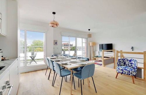 Le Bois Porte de Nogent Apartment | Lovely Duplex -4BD/8P- Nogent-sur-Marne