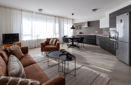Hliðar Apartment | Lovely modern 1-bedroom apartment, free parking