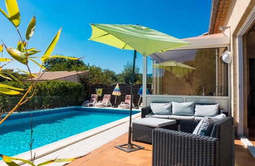 Argeliers Villa | Lovely recent house classified 3*with private pool in quiet village