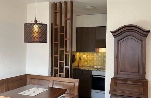 St. Luc Apartment | Lovely south-facing 1-bedroom apartment for 2-4 people with breathtaking panoramic views, including