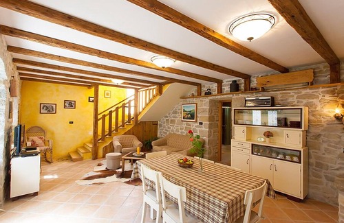 Krbune House | Lovely stone house with private pool outdoor shower