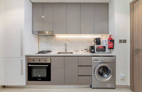 Nad Al Sheba Apartment | Lovely Studios at Azizi Riviera