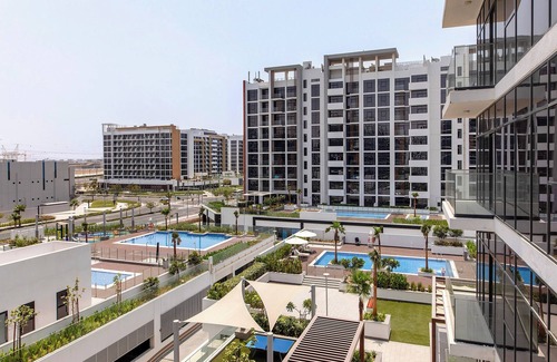 Nad Al Sheba Apartment | Lovely Studios at Azizi Riviera