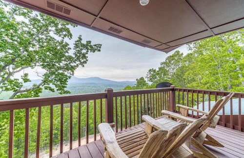 Helen House | Lovely Wooden Cabin with Hot-tub and Barbecue in Cleveland, Georgia
