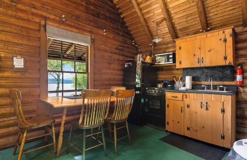 Rangeley Cabin | LuckyStyrk - Classic Barker Loop Camp on Mooselookmeguntic