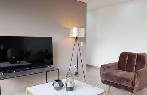 Calle 100 Apartment | Lujoso apartamento cerca parque de la 93- Dos hab