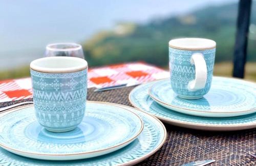 Guatavita Apartment | Lujoso Glamping MarQua Spa Guatavita Wifi Cocina