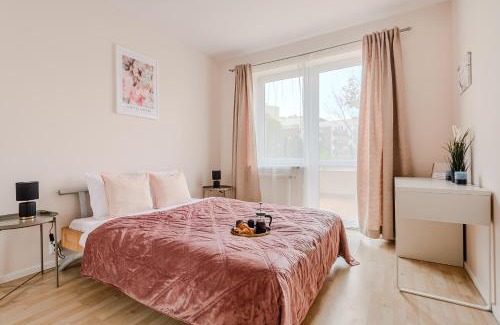 Powisle Apartment | Lumina apart with 2 terraces and parking