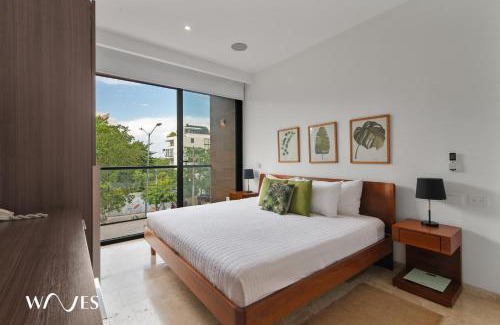 Zazil-ha Apartment | Luminous 1 Br. Steps away from the Beach