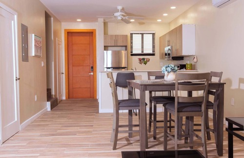 Leeward Settlement Apartment | Lush 2-Story Villa, Poolside Bliss Near Beach
