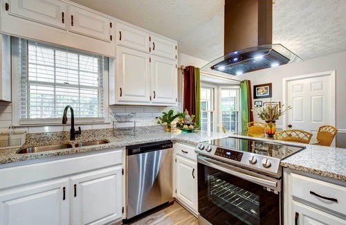 Covington House | Lush Covington Home w/Patio ~ 32 Mi to Atlanta!