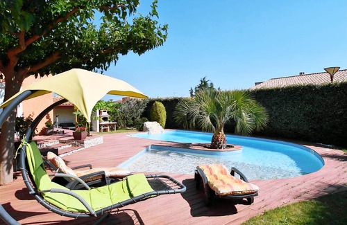 Rodilhan House | Lush Villa in Pierrerue with Private Pool & Centre Nearby