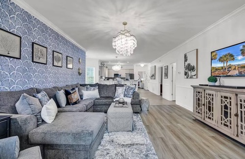 Central Myrtle Beach Apartment | Luster Leaf Villa +Golf + Modern Premier Condo!