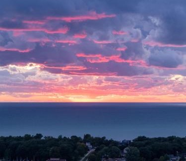 South Haven House | Lux Beach Home Lake Views Firepit