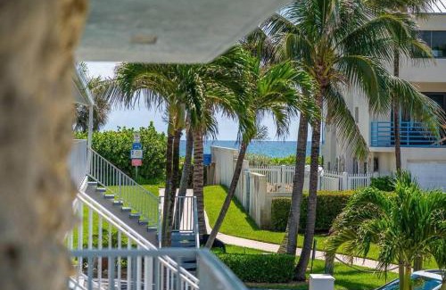 Juno Beach Apartment | Lux Beachside 2nd Floor Condo 4 Steps to the Beach!