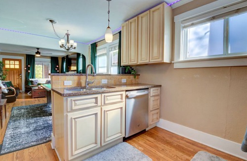 Curtis Park House | Lux RiNo Retreat: Prime Location, Hot Tub, Game Room, Backyard, 4th Night FREE!