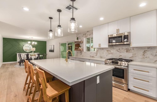 New Papago Parkway House | Lux Scottsdale Oasis Heated Pool & Spa + Fire Pit