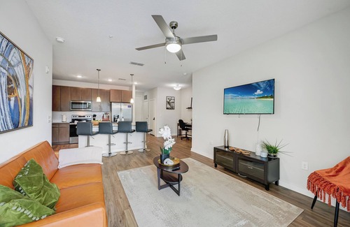 Deerwood Apartment | Luxe 2BR Retreat, Resort Style Pool, Near Mayo Clinic, Beaches & Town Center