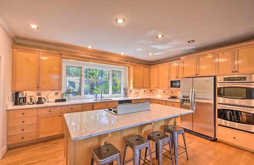 Big Canoe House | Luxe Big Canoe Resort Home w/3 Decks & Mtn Views!