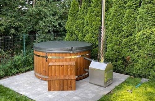Heinkenszand Ski Chalet | Luxe Chalet met Veranda Tuin en Hottub, Zeeland VP007
