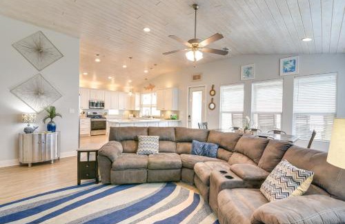Crystal Beach House | Luxe Home with Deck in Crystal Beach!