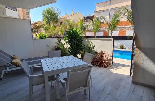 Santiago de la Ribera Apartment | Luxe nieuwbouw appartement op 50m van de zee