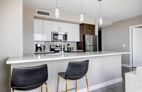 West End Apartment | Luxe North Station 2BR w/Gym & W/D, walk to T & Shops, by Blueground