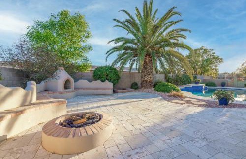 Palm Valley House | Luxe Pool BBQ & Backyard Paradise