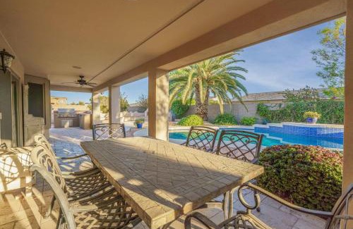 Palm Valley House | Luxe Pool BBQ & Backyard Paradise